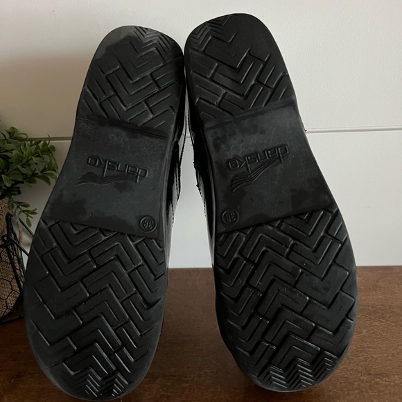 Dansko Speckled Glitter clogs sz 38 7.5 - Picture 5 of 6